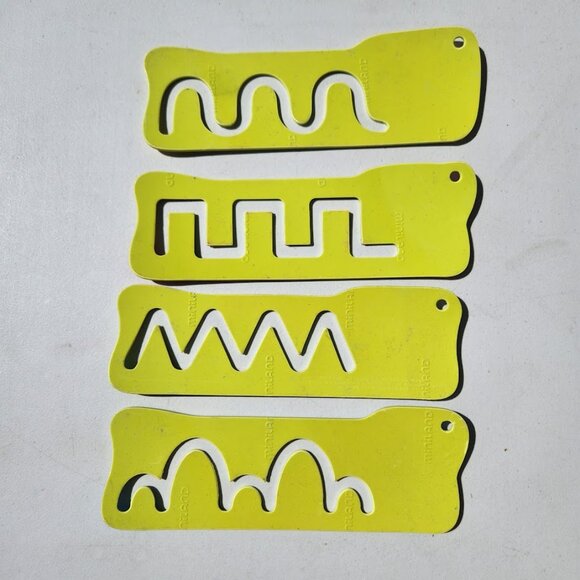 Miniland Pre-writing Patterns Stencils Template Preschool Learning Activities To - Picture 6 of 10